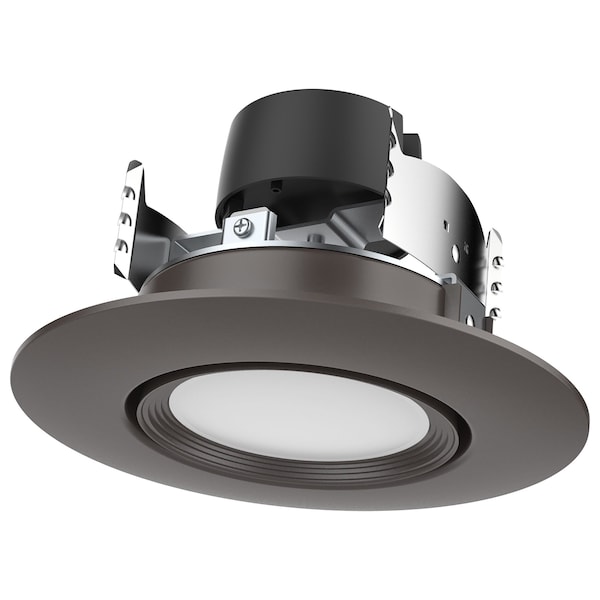 Satco 75 Watt LED Direct Wire Downlight, Gimbaled, 120 Volt, CCT Selectable, Bronze Finish S11856 - main